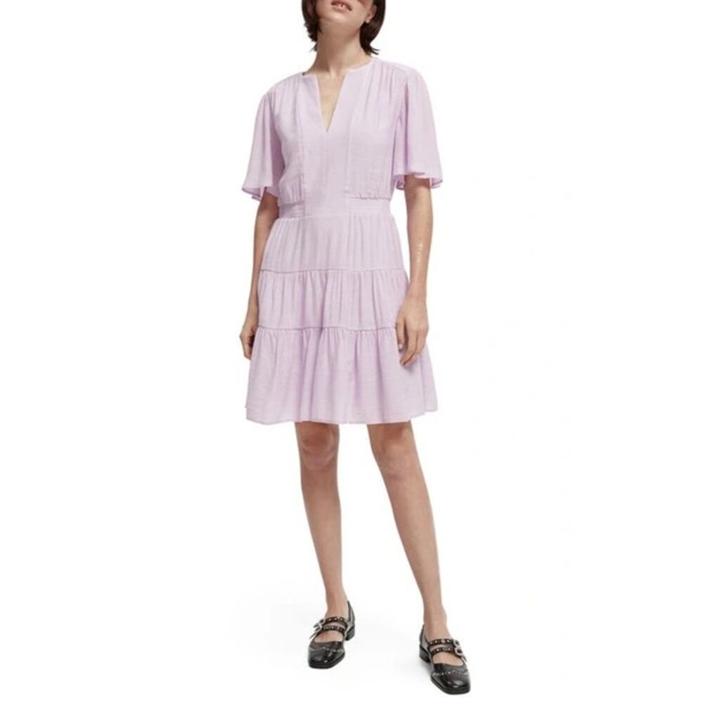Scotch and Soda Womens Lilac Dress
